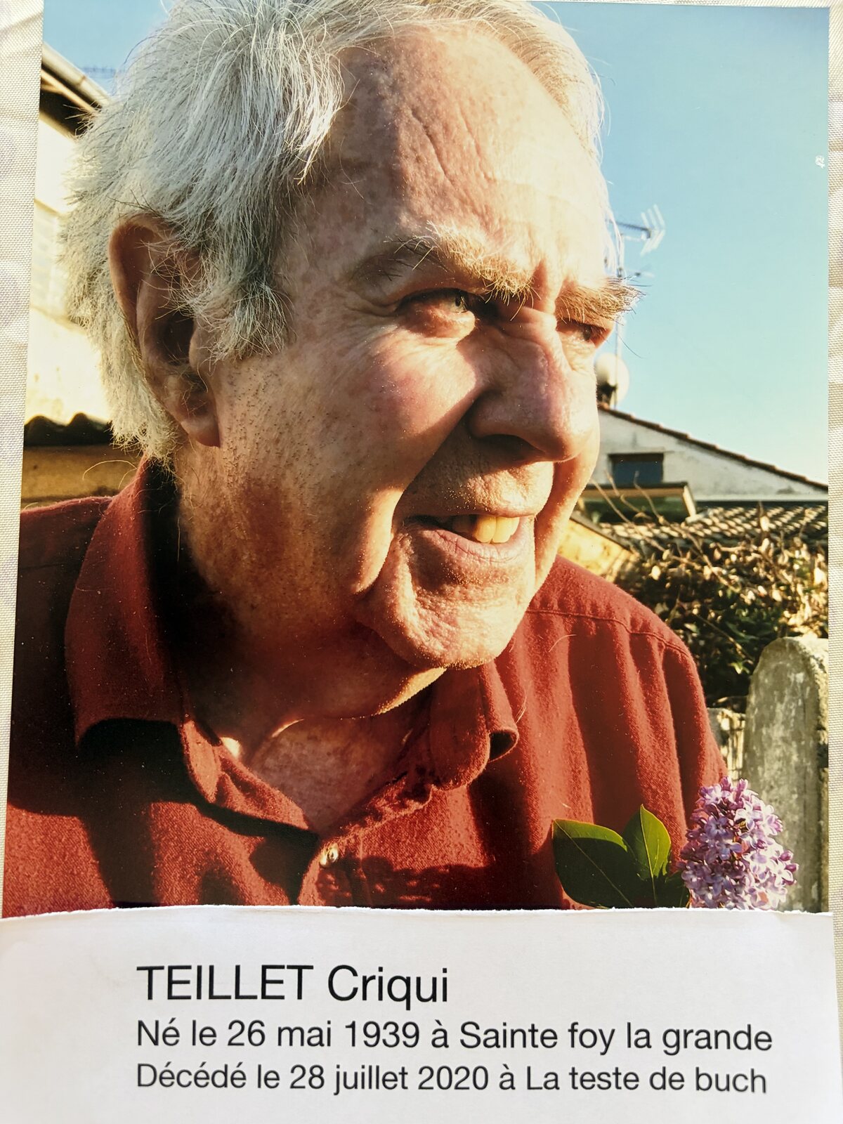Portrait de Criqui Teillet
