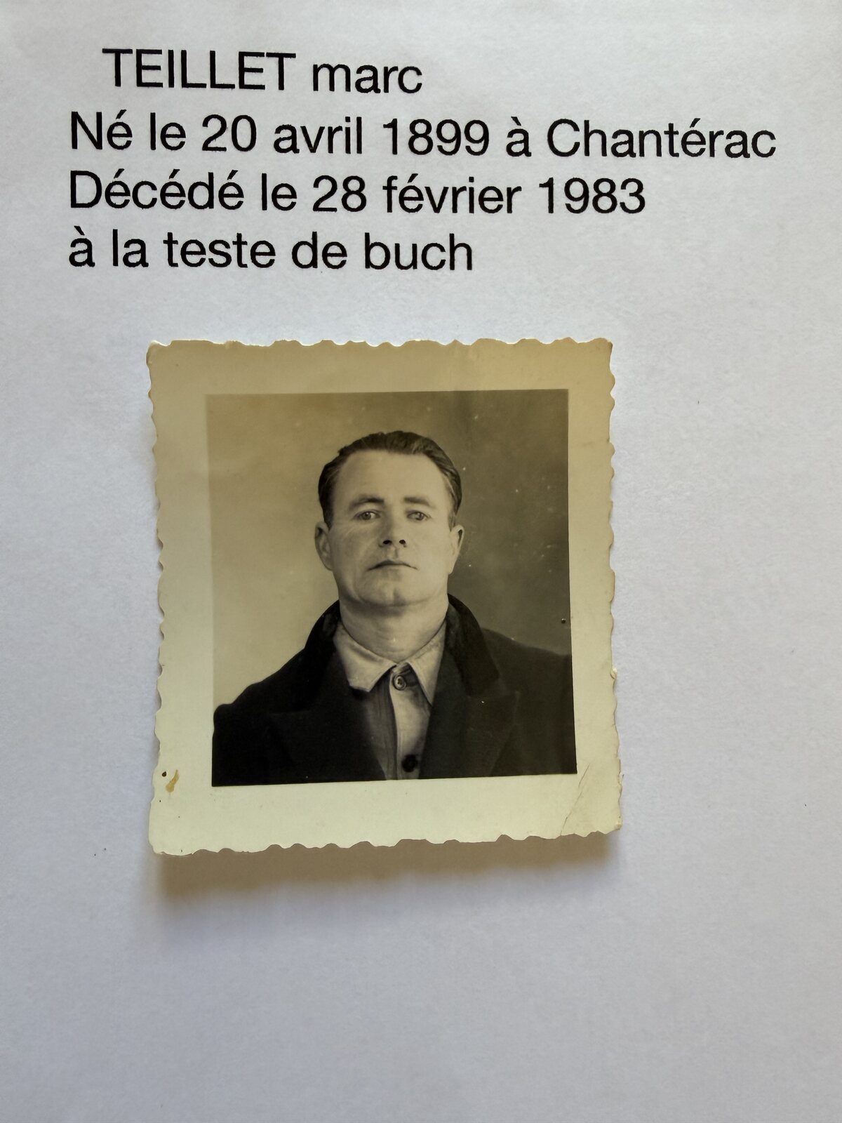 Portrait de Marc Teillet